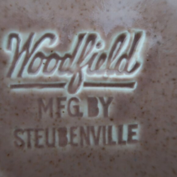 Vintage Woodfield by Steubenville Salmon Pink Saucer - Picture 4 of 4